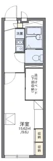 レオパレスピュアタウン【1階】の間取り