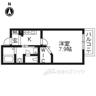 レジデンス紫苑【2階】の間取り