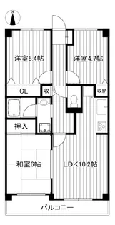 グレイスM【2階】の間取り