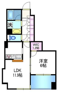 アトラス雑司が谷【2階】の間取り