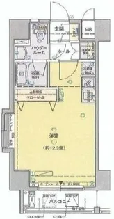 ヴェルト南千住【5階】の間取り