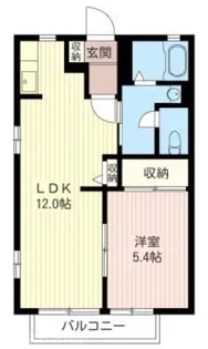 DIAS KUNITACHI【2階】の間取り