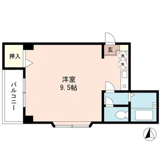 ブルーエンジェル【2階】の間取り
