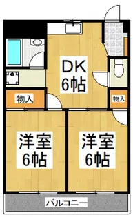 JUNプレジ秋津【2階】の間取り