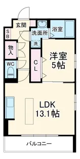 プログレッソ【2階】の間取り