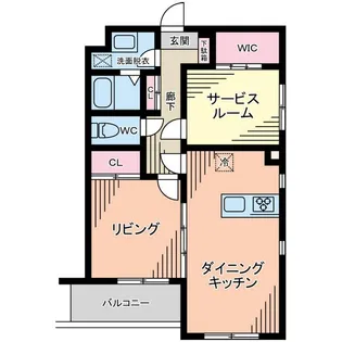 Prime Forest UI【1階】の間取り