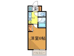 クロスレジデンス蒲田の間取り