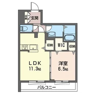 エスポワール【SHM】【1階】の間取り