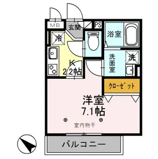 シャルマン【3階】の間取り