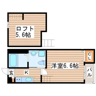 スペリアージュ【2階】の間取り