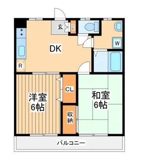 トラッドハウスK【1階】の間取り