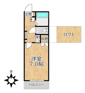 サンエクセル【3階】の間取り