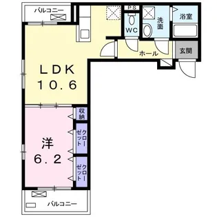 オルム・アルページュII【3階】の間取り