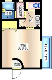 シャルマンN【1階】の間取り