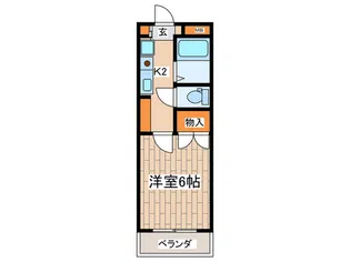 エステ-ト国領【1階】の間取り