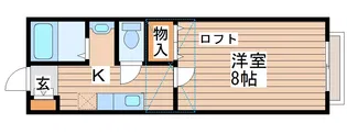 カサフロール壱番館【2階】の間取り