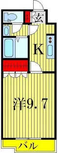 シェルル江北【2階】の間取り