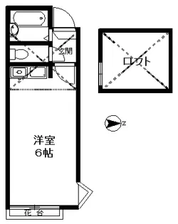 プラザ・ドゥ・チェリオ【2階】の間取り