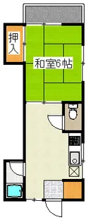 雑司が谷匠荘【2階】の間取り