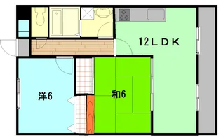 有信段原ビル【5階】の間取り