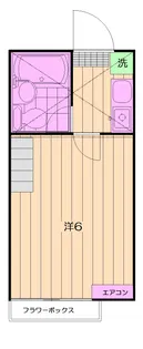ヴィラ扇山【1階】の間取り