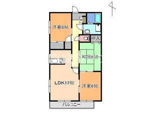 昭和ファミリーハイツ【1階】の間取り