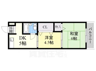 丸井ハイツ【1階】の間取り