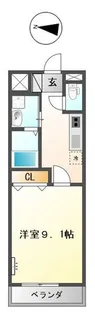 Crecia M【1階】の間取り