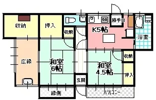 長野県飯田市滝の沢【一戸建】の間取り