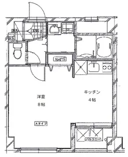 エスト ソレイユ【5階】の間取り