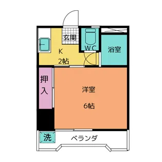 シティビル大曽根 -21-【4階】の間取り