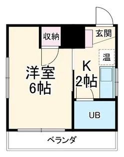 フレクション静岡駒形【3階】の間取り