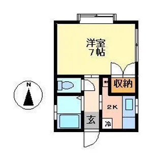 ぷちとまと【1階】の間取り