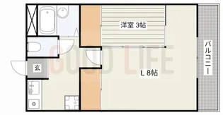 兵庫県加東市山国【マンション】の間取り