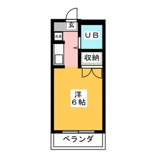 コーポラヴェニュ【1階】の間取り