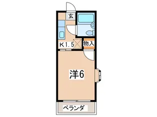 ニュー綿貫ハイツの間取り