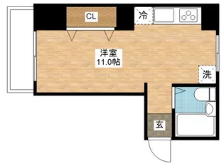 第3長南マンション【3階】の間取り
