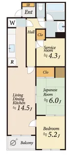 芳樹館【2階】の間取り