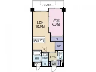 MaisonNANSHIN【3階】の間取り