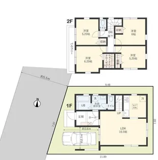 千葉県船橋市薬円台3【一戸建】の間取り