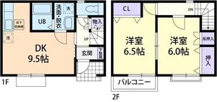 Classeed N【1階】の間取り