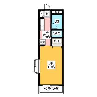 MAK前橋II【1階】の間取り