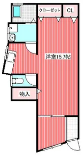 浜田ビル【1階】の間取り