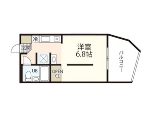 M’s lea Ushitahigashi【1階】の間取り