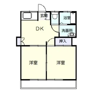 サンガーデン【2階】の間取り