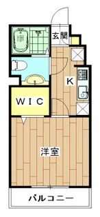 神奈川県川崎市中原区下小田中6【アパート】の間取り