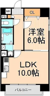 ラフィネット【1階】の間取り