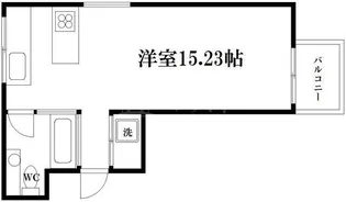 アクアプレイス大阪レジェンドII【8階】の間取り