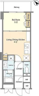 Nifit日本橋横山町【7階】の間取り