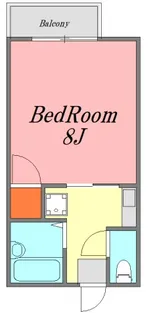 広島県広島市佐伯区美の里2【アパート】の間取り